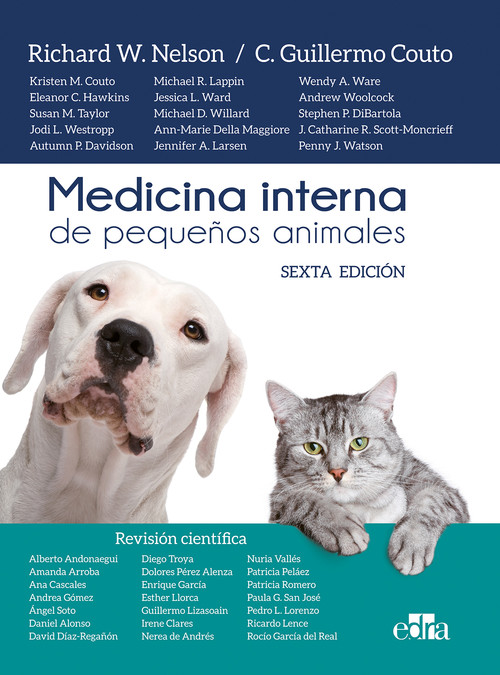 Knjiga Medicina interna de pequeños animales 6ª ed RICHARD W. NELSON