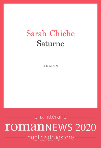 Book Saturne Sarah Chiche