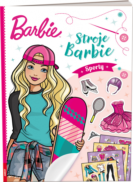 Carte Barbie stroje Barbie sporty ROB1103 Opracowania Zbiorowe