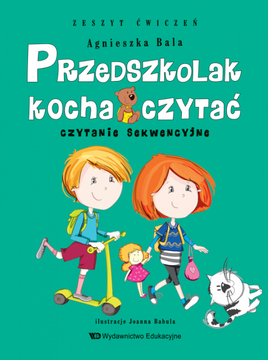 Book Przedszkolak kocha czytać Zeszyt ćwiczeń Czytanie sekwencyjne Agnieszka Bala