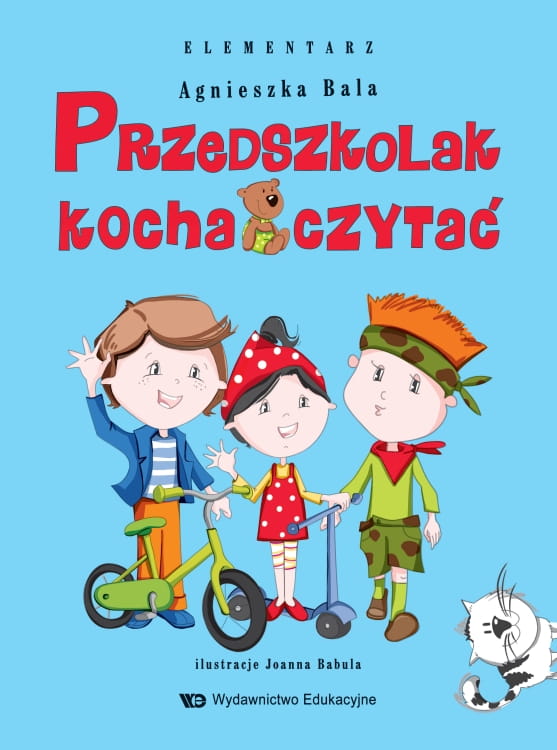 Kniha Przedszkolak kocha czytać Elementarz Agnieszka Bala