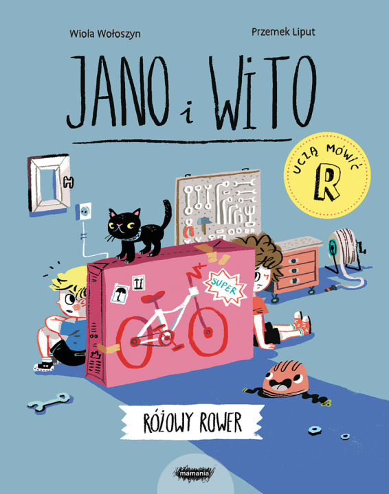 Książka Różowy rower. Jano i Wito uczą mówić Wiola Wołoszyn