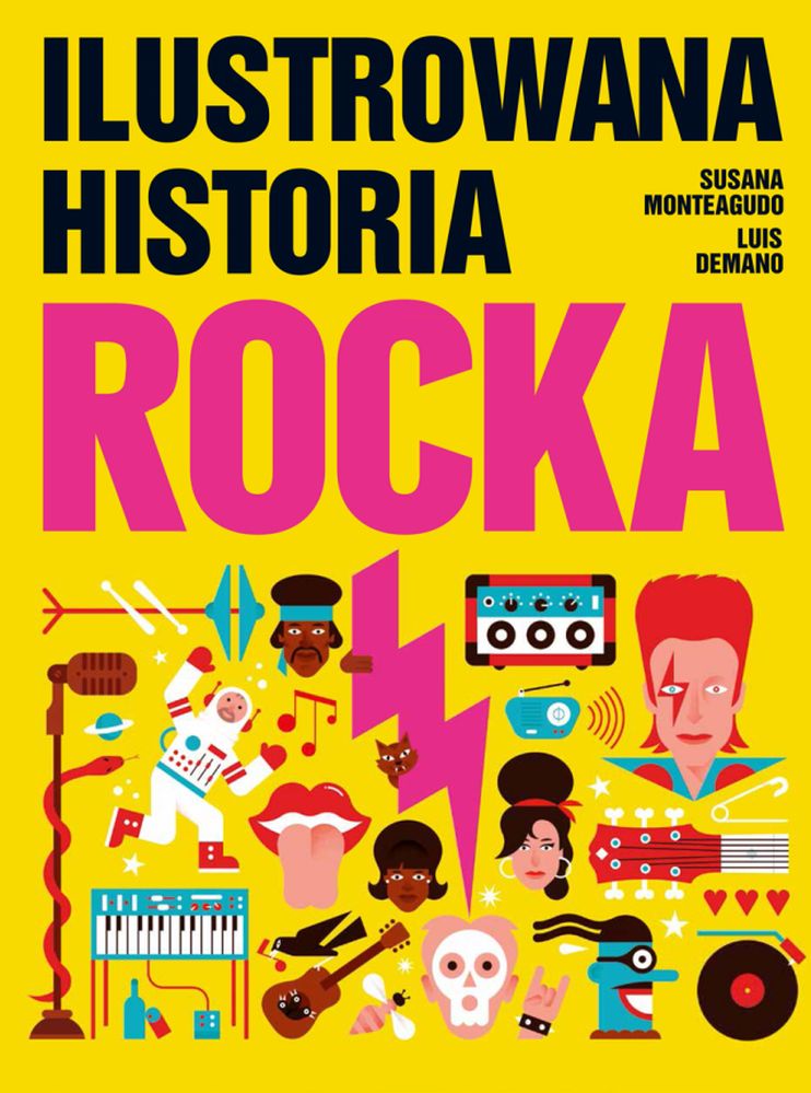 Книга Ilustrowana historia rocka Susana Monteagudo