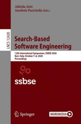 Knjiga Search-Based Software Engineering Aldeida Aleti
