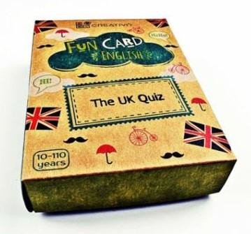 Game/Toy Fun Card English: The UK Quiz collegium