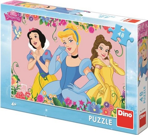 Hra/Hračka Puzzle 48 Rozkvetlé princezny 