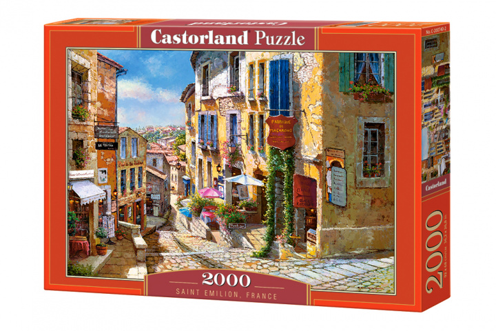 Kniha Puzzle 2000 Saint Emilion Francja C-200740-2 