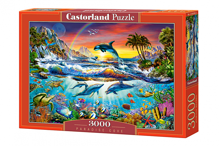 Könyv Puzzle 3000 Zatoka Paradise C-300396-2 