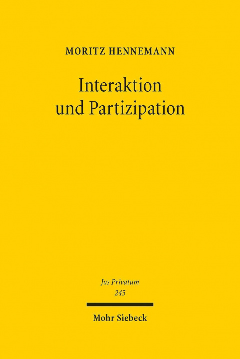 Kniha Interaktion und Partizipation 