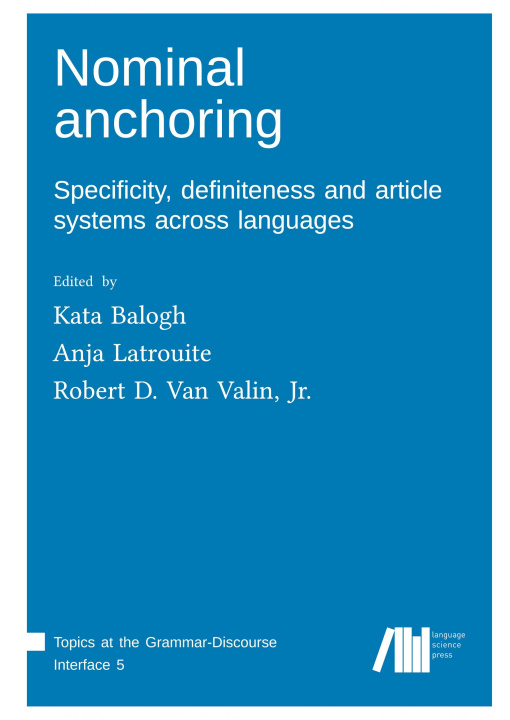 Knjiga Nominal anchoring Anja Latrouite