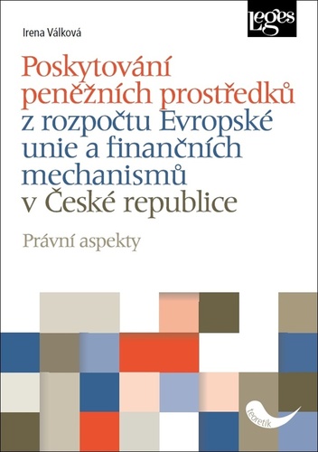 Kniha Poskytování peněžních prostředků Irena Válková