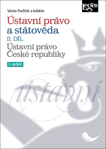 Книга Ústavní právo a státověda II. díl Václav Pavlíček
