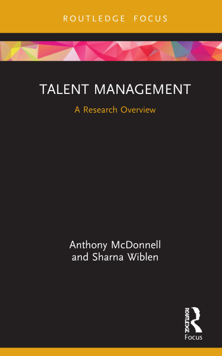 Kniha Talent Management Anthony McDonnell