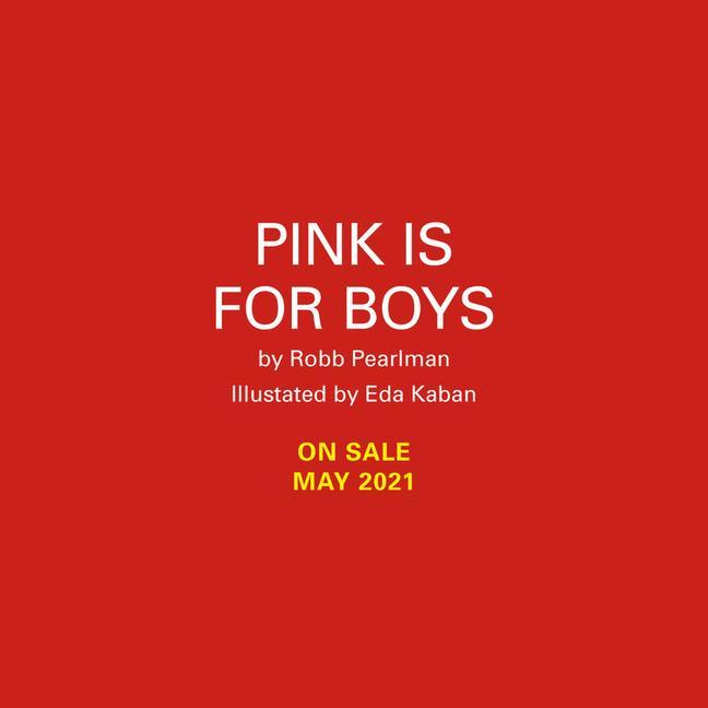 Kniha Pink Is for Boys Eda Kaban