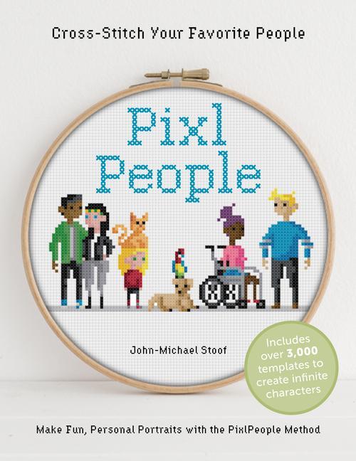 Carte PixlPeople: Cross-Stitch Your Favorite People 