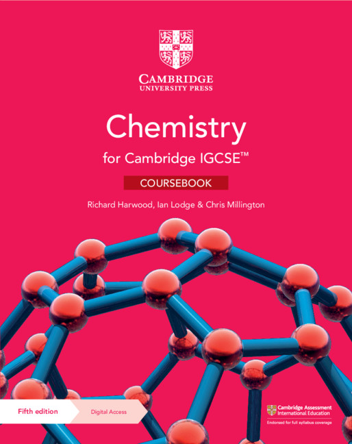 Książka Cambridge IGCSE (TM) Chemistry Coursebook with Digital Access (2 Years) Ian Lodge