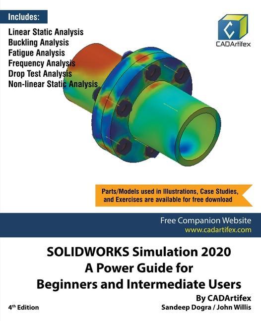 Kniha SOLIDWORKS Simulation 2020 