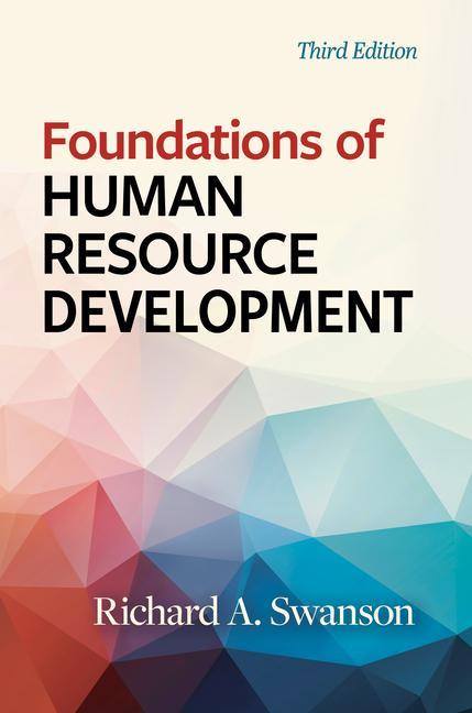 Книга Foundations of Human Resource Development 