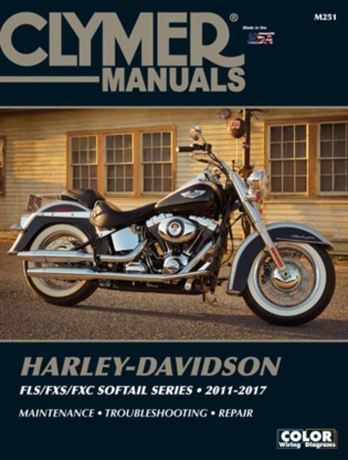 Книга Clymer Harley-Davidson FLS/FXS/FXC Softail Series 2011-2017 