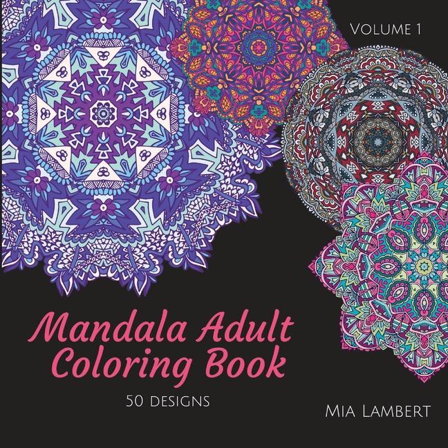 Livre Mandala Adult Coloring Book 