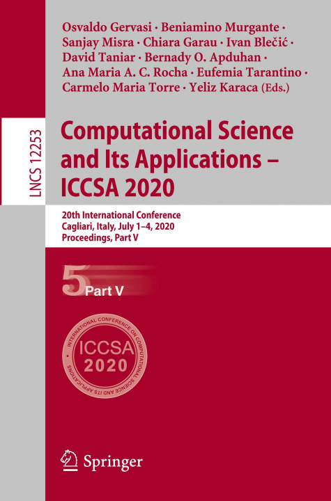 Book Computational Science and Its Applications - ICCSA 2020 Carmelo Maria Torre