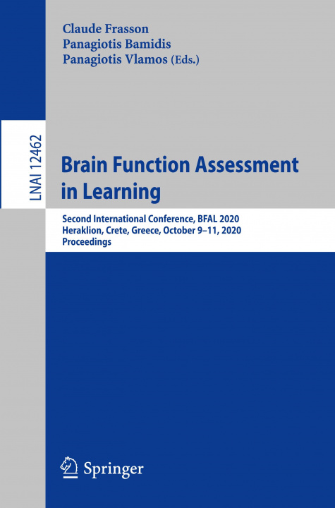 Knjiga Brain Function Assessment in Learning Panagiotis Vlamos