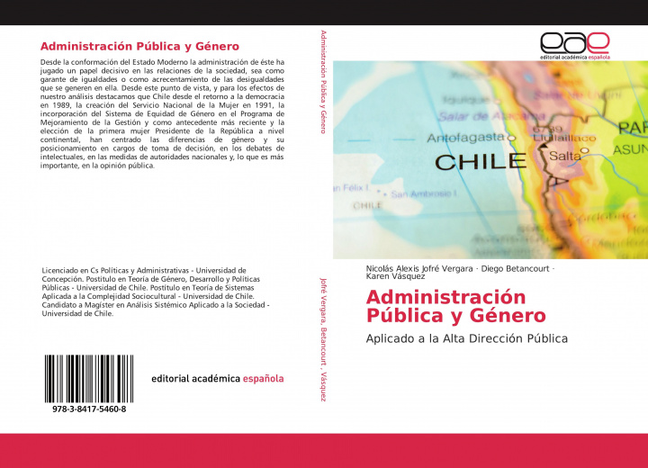 Книга Administracion Publica y Genero Nicolas Alexis Jofre Vergara