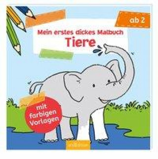 Книга Mein erstes dickes Malbuch ab 2 - Tiere 