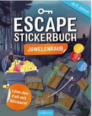 Carte Escape-Stickerbuch - Juwelenraub Katharina Madesta