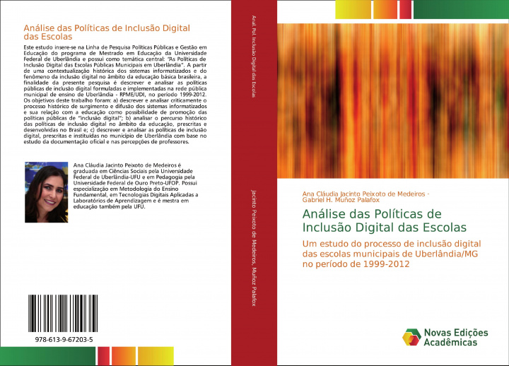 Kniha Analise das Politicas de Inclusao Digital das Escolas Gabriel H. Mu?oz Palafox