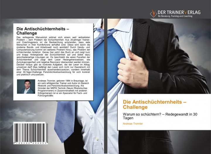 Buch Antischuchternheits - Challenge Andreas Tronnier