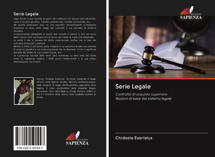 Livro Serie Legale Chidozie Evaristus