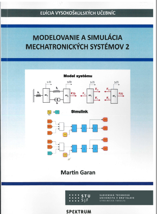 Книга Modelovanie a simulácia mechatronických systémov 2 Martin garan