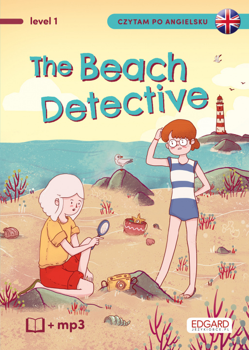 Kniha Detektywka na plaży. The Beach Detective. Czytam po angielsku Kaja Makowska