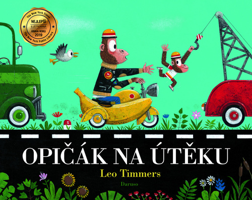 Книга Opičák na útěku Leo Timmers
