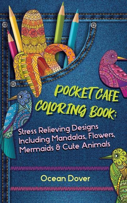 Kniha Pocket Cafe Coloring Book 
