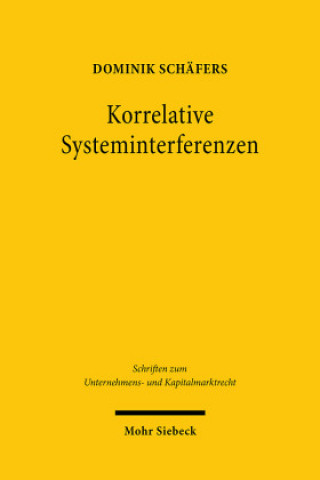Buch Korrelative Systeminterferenzen Dominik Schäfers