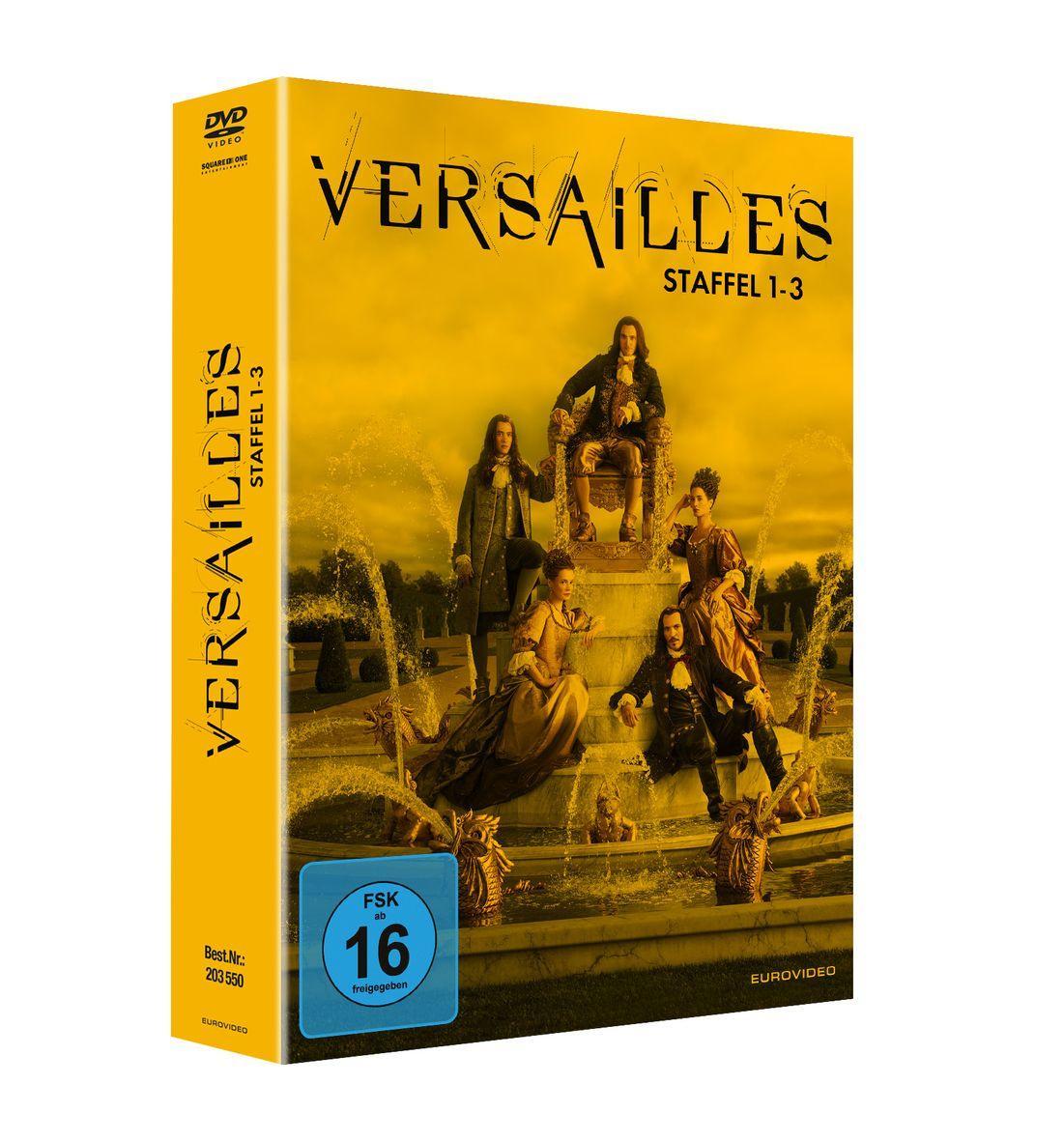 Video Versailles Gesamtbox (Staffel 1-3) Richard Clark