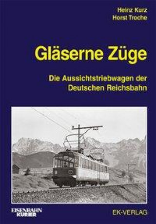 Book Gläserne Züge Horst Troche