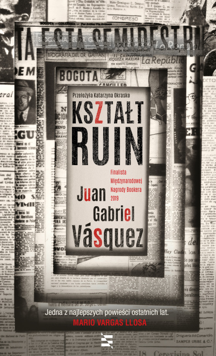 Kniha Kształt ruin Vásquez Juan Gabriel