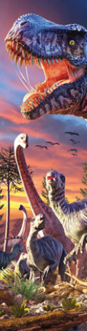 Carte 3D záložka - T-rex attack 