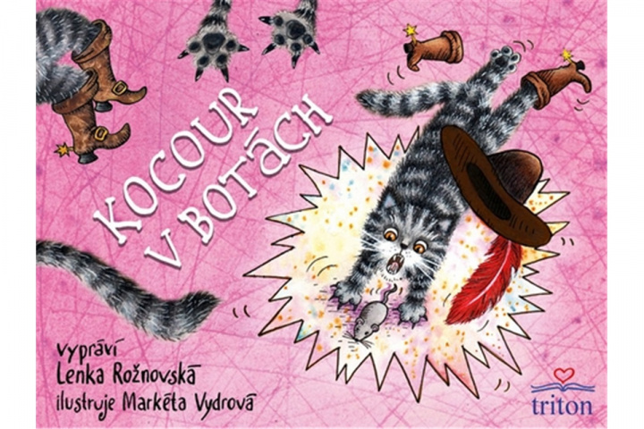 Книга Kocour v botách Lenka Rožnovská