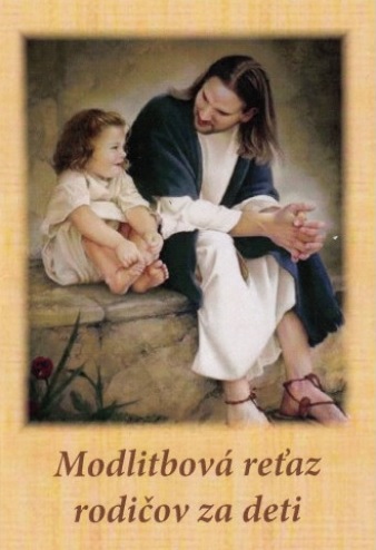 Kniha Modlitbová reťaz rodičov za deti Mária Vicenová
