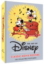 Papírszerek The Art of Disney: Iconic Movie Posters 100 Postcards 