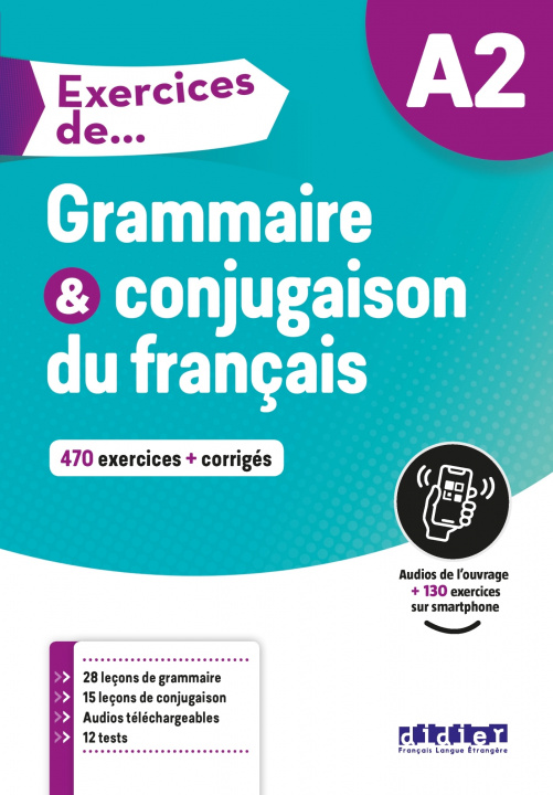 Книга Exercices de... Grammaire et conjugaison Glaud Ludivine