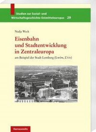 Carte Eisenbahn und Stadtentwicklung in Zentraleuropa 