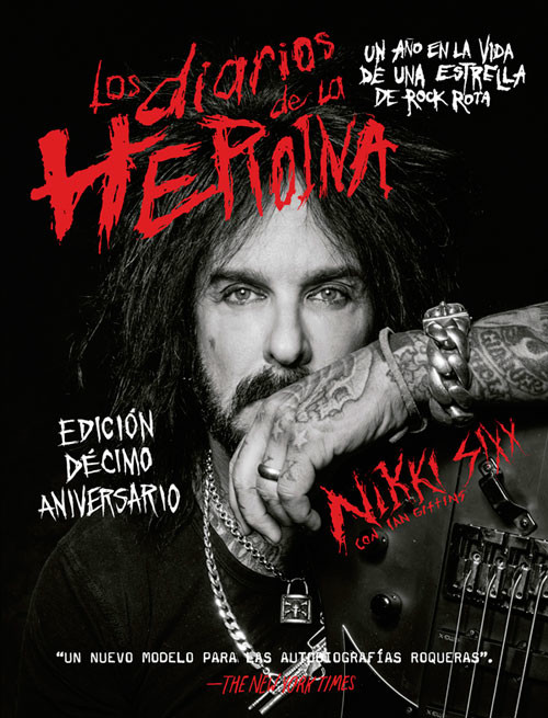 Kniha Los diarios de la heroína NIKKI SIXX