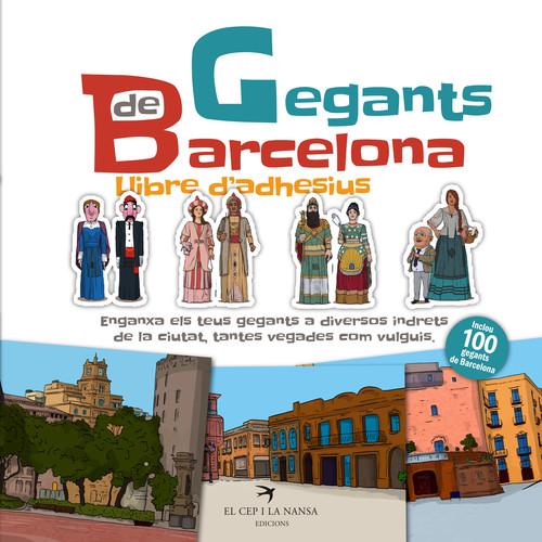 Kniha Gegants de Barcelona. Llibre d'adhesius JUANOLO