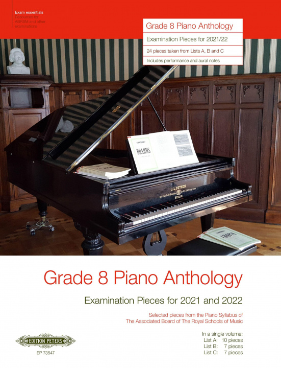 Kniha Grade 8: Piano Anthology 2019/2020 -Examination Pieces for 2021 / 2022- (Selected pieces from the Piano Syllabus of ABRSM) 