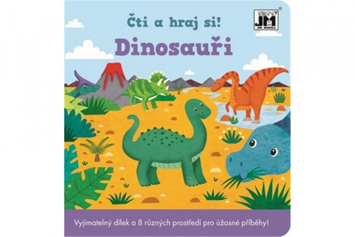 Kniha Čti a hraj si Dinosauři collegium
